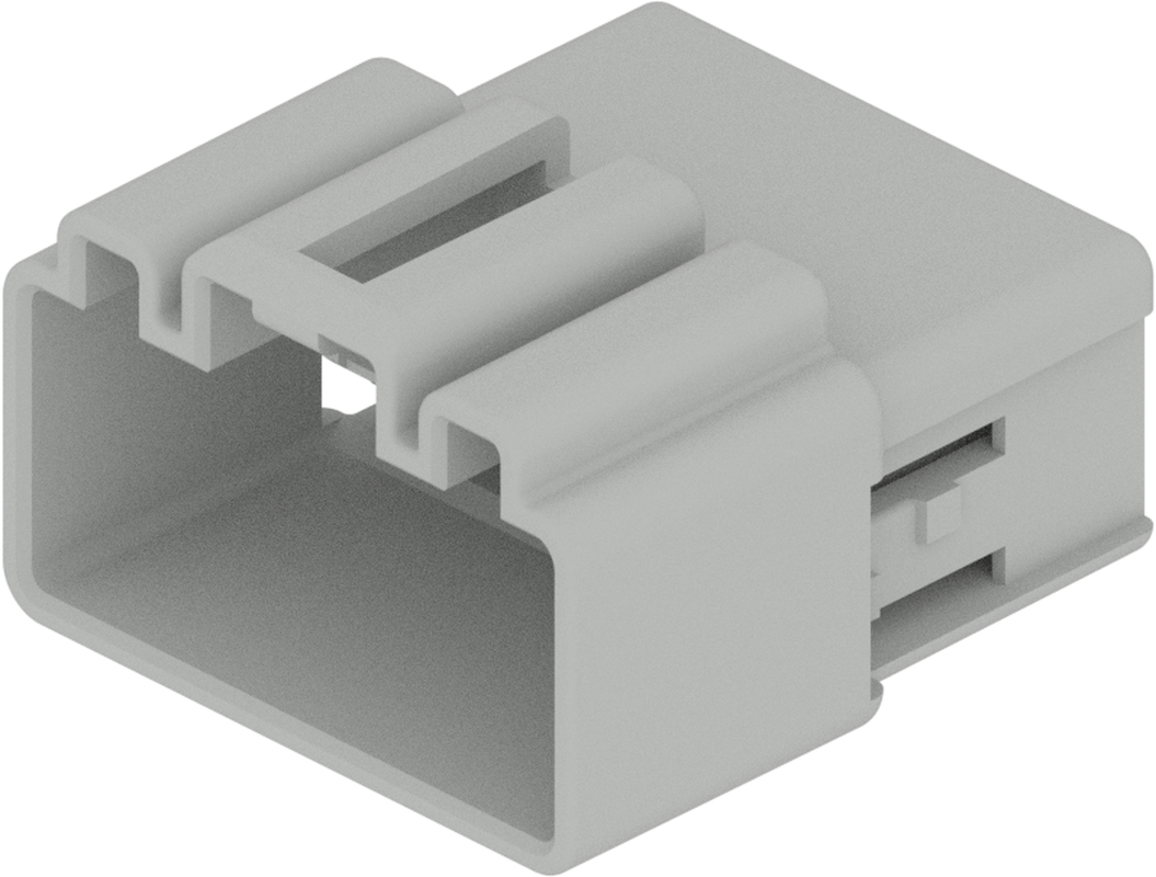 16 Way Male OCS 1.5 Unsealed Connector Light Grey