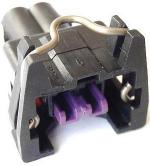 2 Way F APCS (DS) 2.8 Sealed Connector Black