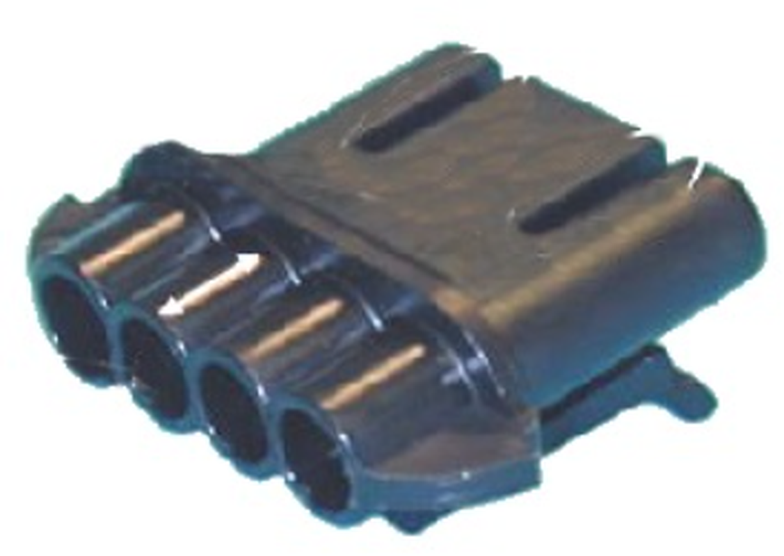 4 Way F MetriPack (M/P) 1.5 Sealed Connector Black