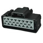 16 Way F GT 280 Unsealed Connector Black