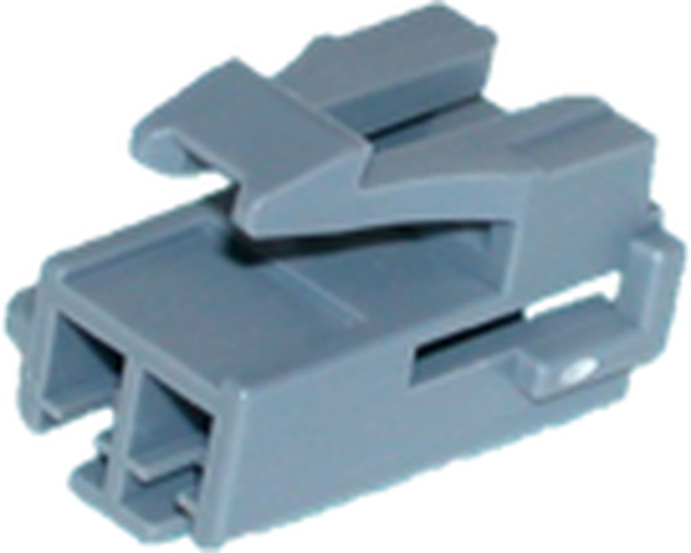 2 Way F MetriPack (M/P) 2.8 Unsealed Connector Gray-Medium