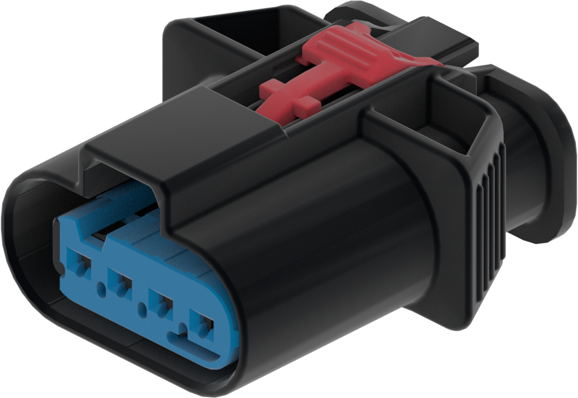 4 Way F CTS 1.2 Sealed Connector Black