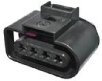 4 Way Female HDK (HPCS) 2.8 Sealed Connector Black