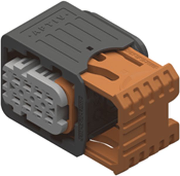 8 Way F 1.5 CTCS XP Connector Black