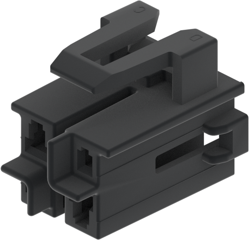 4 Way F MetriPack (M/P) 1.5 2.8 Unsealed Connector Black