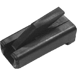1 Way F 56 Series Unsealed Connector Black