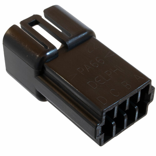 8 Way 1.5 MetriPack (M/P) Unsealed Connector Black