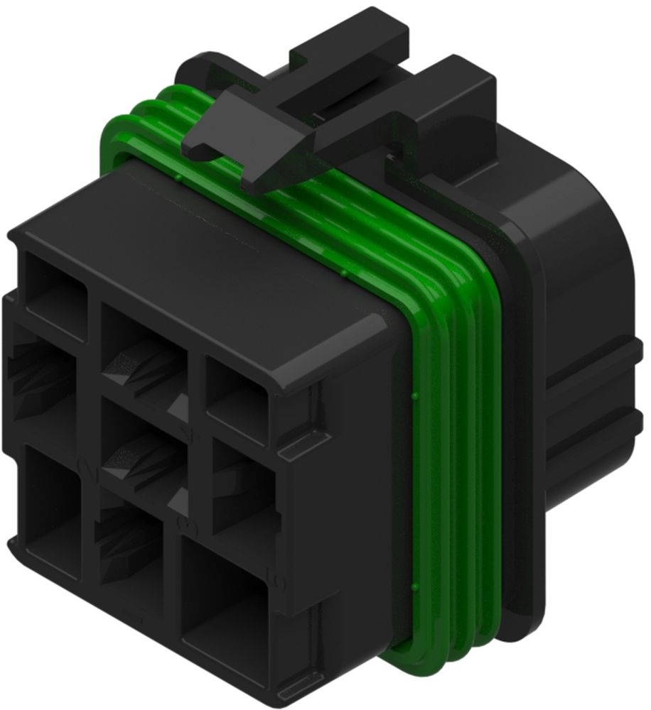 4 Way 6.3 MetriPack (M/P) Sealed Connector Black
