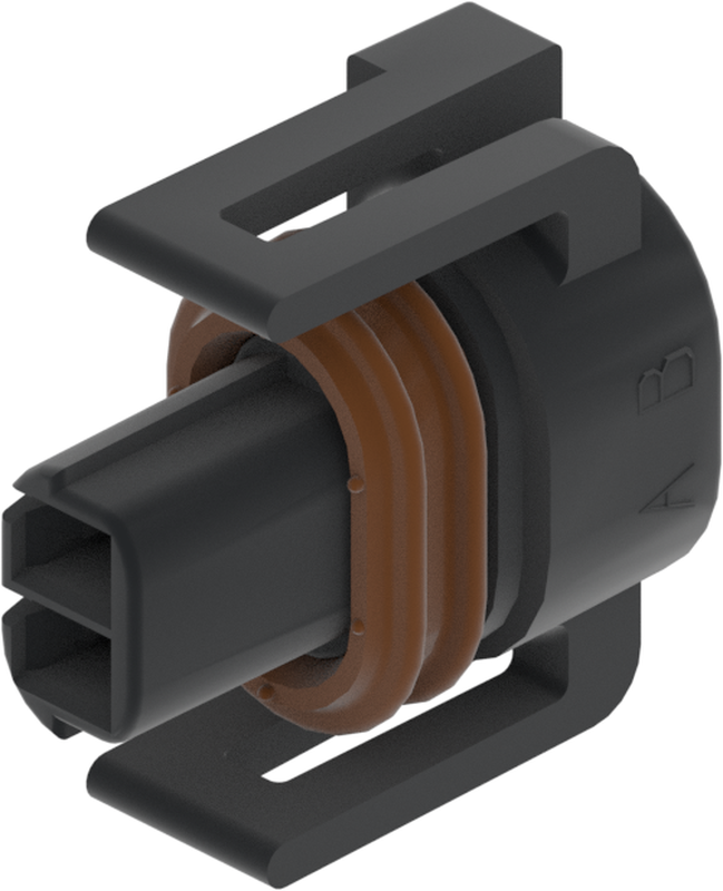 2 Way F MetriPack (M/P) 1.5 Sealed Connector Black
