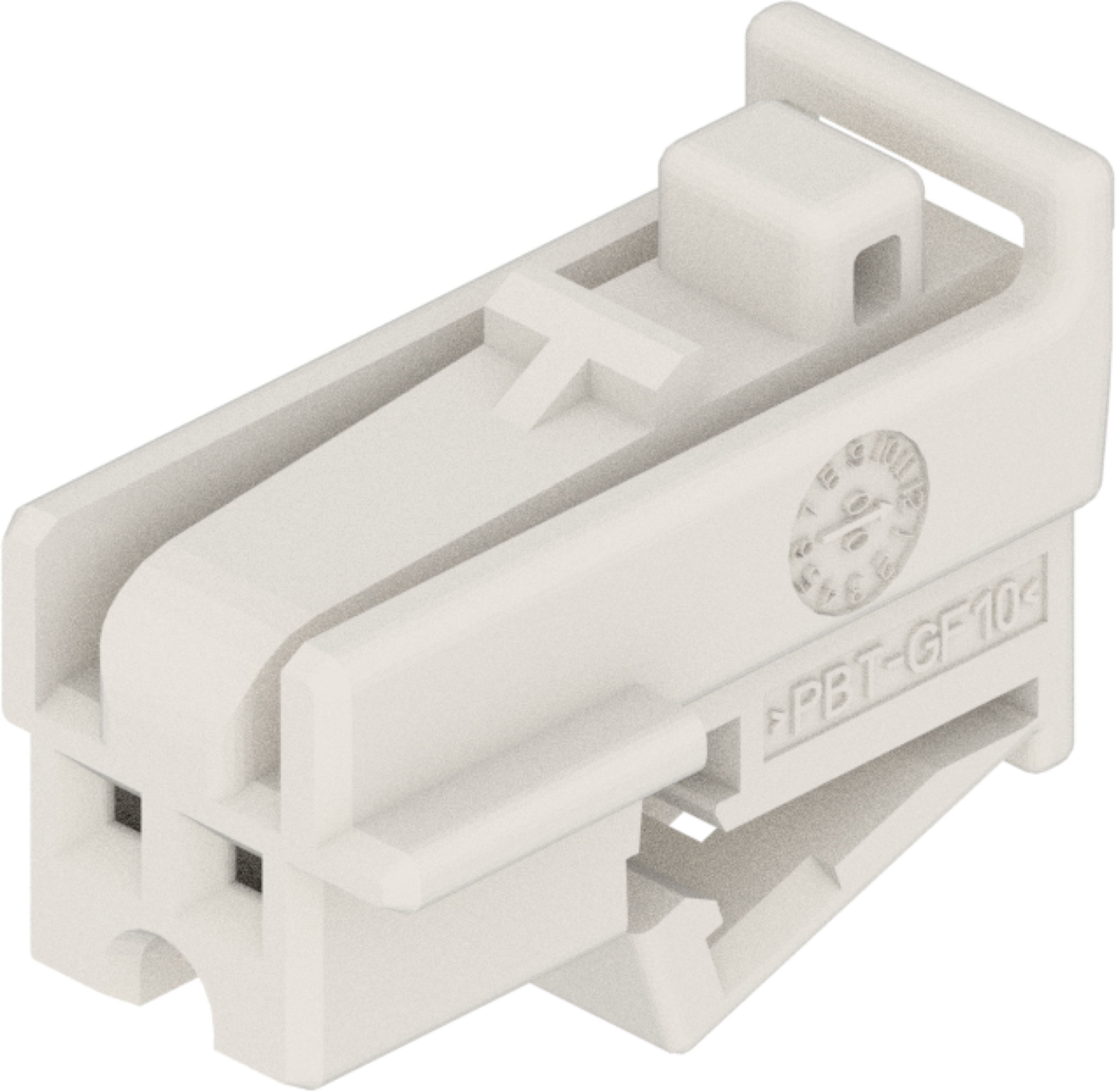 2 Way F MTS 0.64 Unsealed Connector Natural