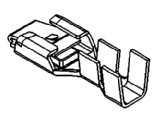 6.3 56 Series Female Clean Body Unsealed Terminal Cross Sec (0.5 - 0.8 mm²)