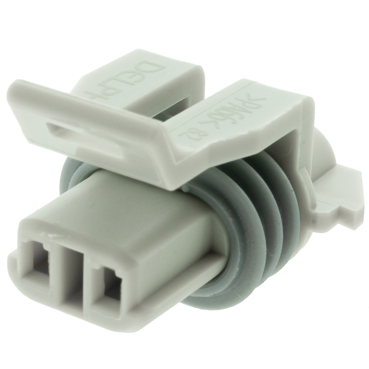 2 Way 1.5 MetriPack (M/P) 150 Sealed Connector Gray-Light