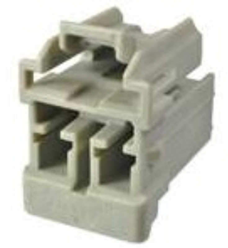 2 Way F MetriPack (M/P) 2.8 Unsealed Connector Gray