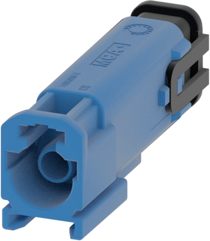 1 Port 1 Row MCA-B Male Mini Coax Blue Code C
