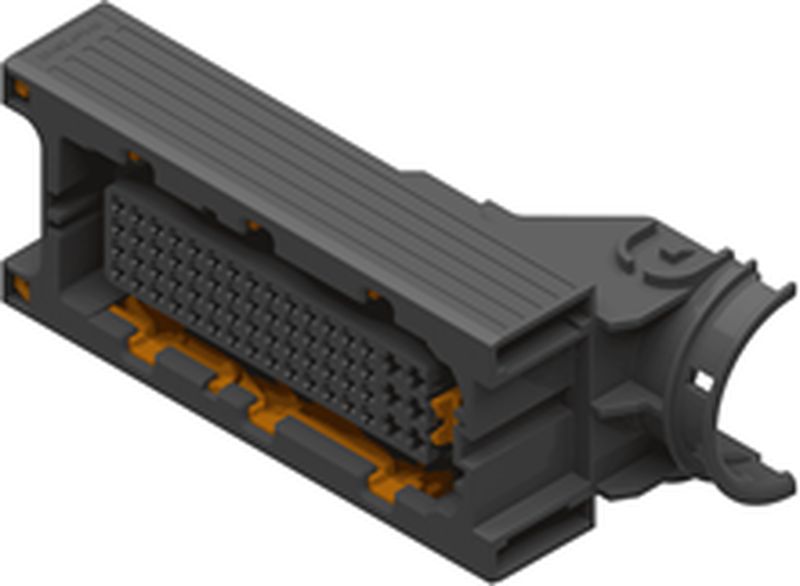 62 Way F Hybrid 1.5 2.8 CTCS SP Connector Black
