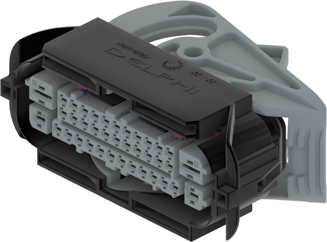 38 Way F 1.5 MCP 2.8 MCP 4.8 MCP Sealed Connector Gray