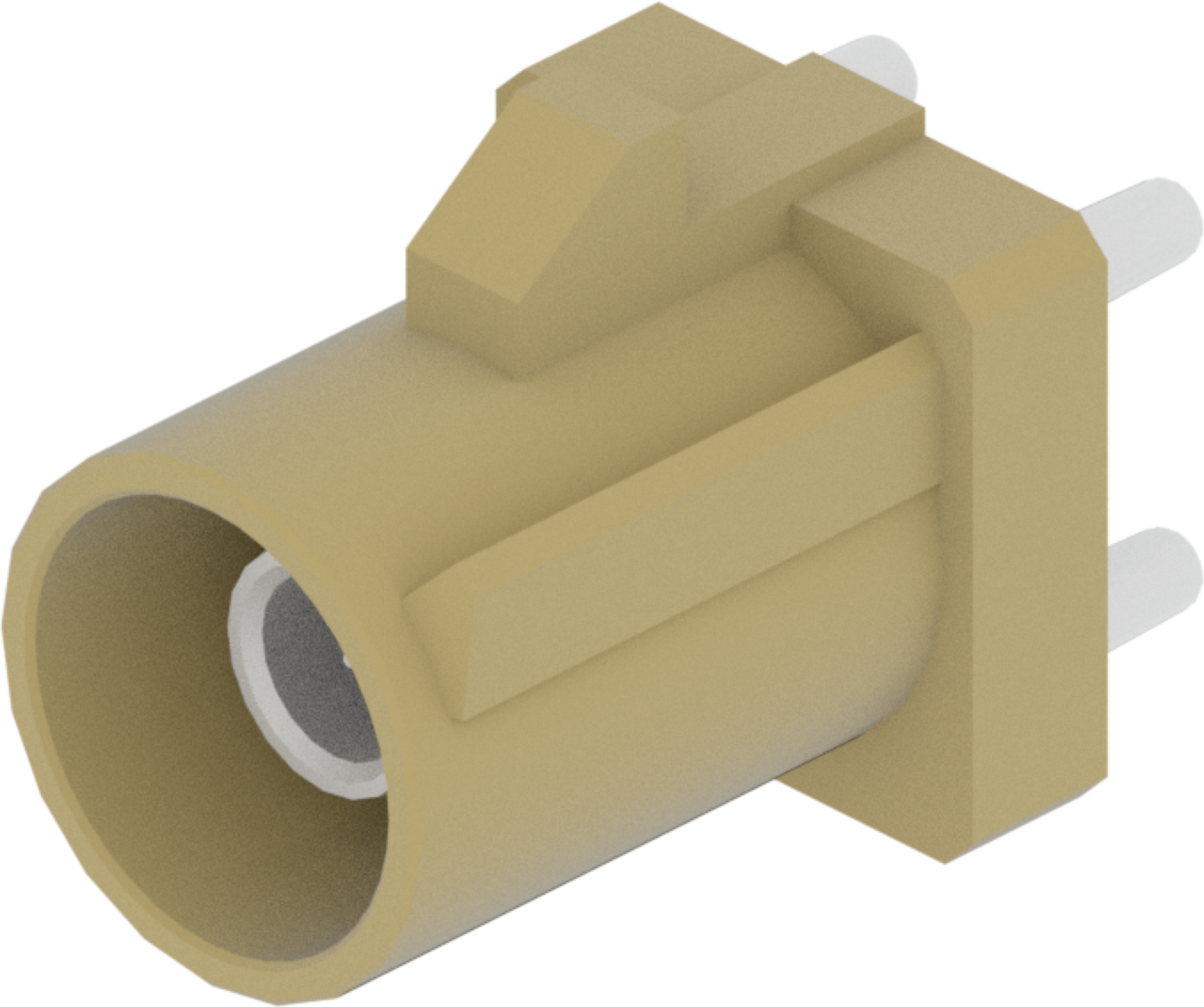 1 Port 1 Row Male Fakra Beige Code I