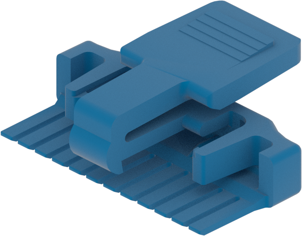 LOCK SECONDARY TPA MIC/P 12 BLU