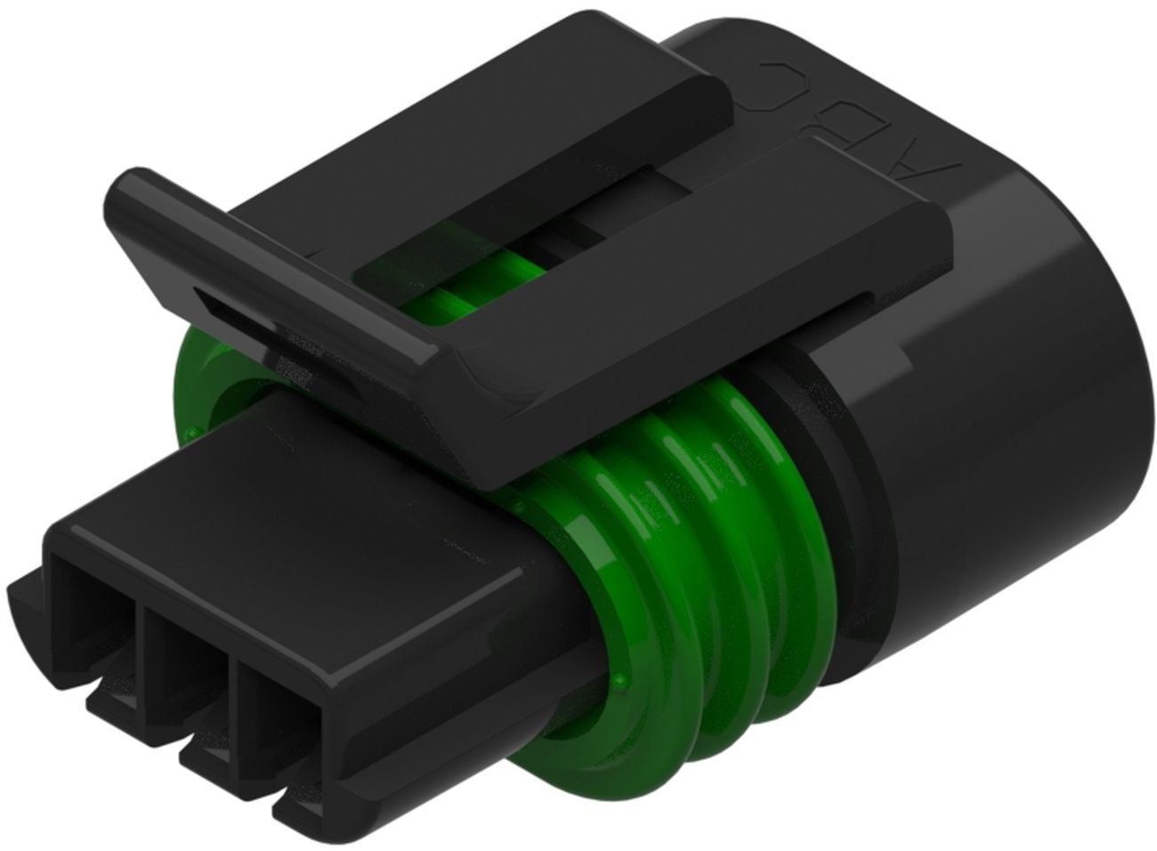 3 Way MetriPack (M/P) 150 Sealed Connector Black