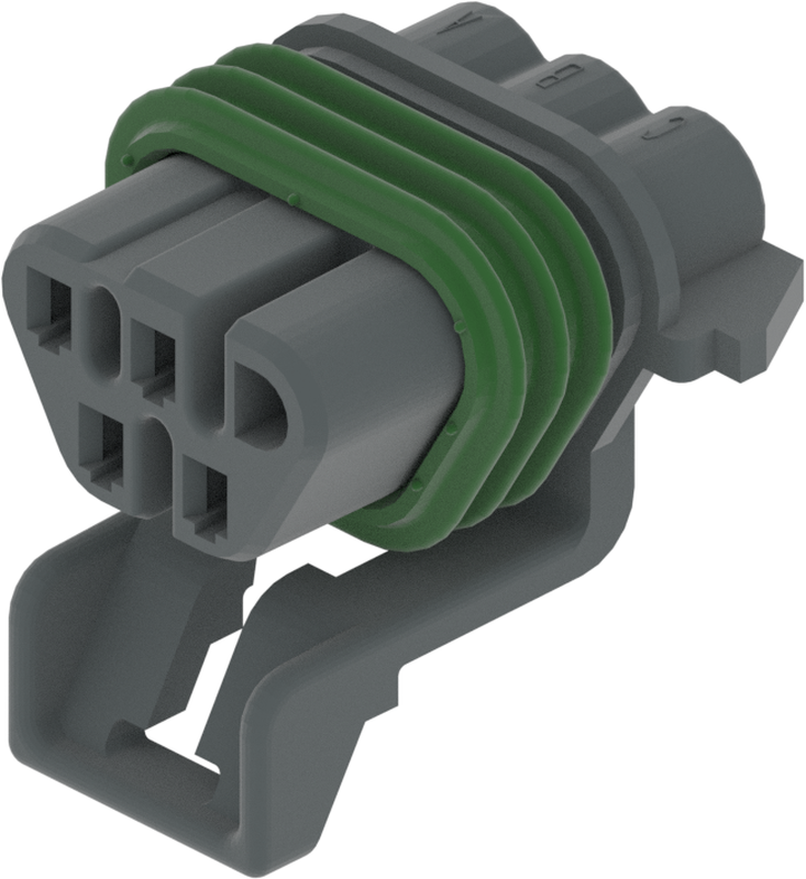 4 Way F MetriPack (M/P) 1.5 Sealed Connector Gray-Medium