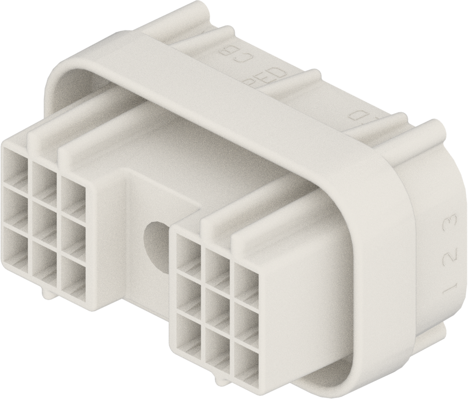 18 Way F MetriPack (M/P) 1.5 Sealed Connector Natural