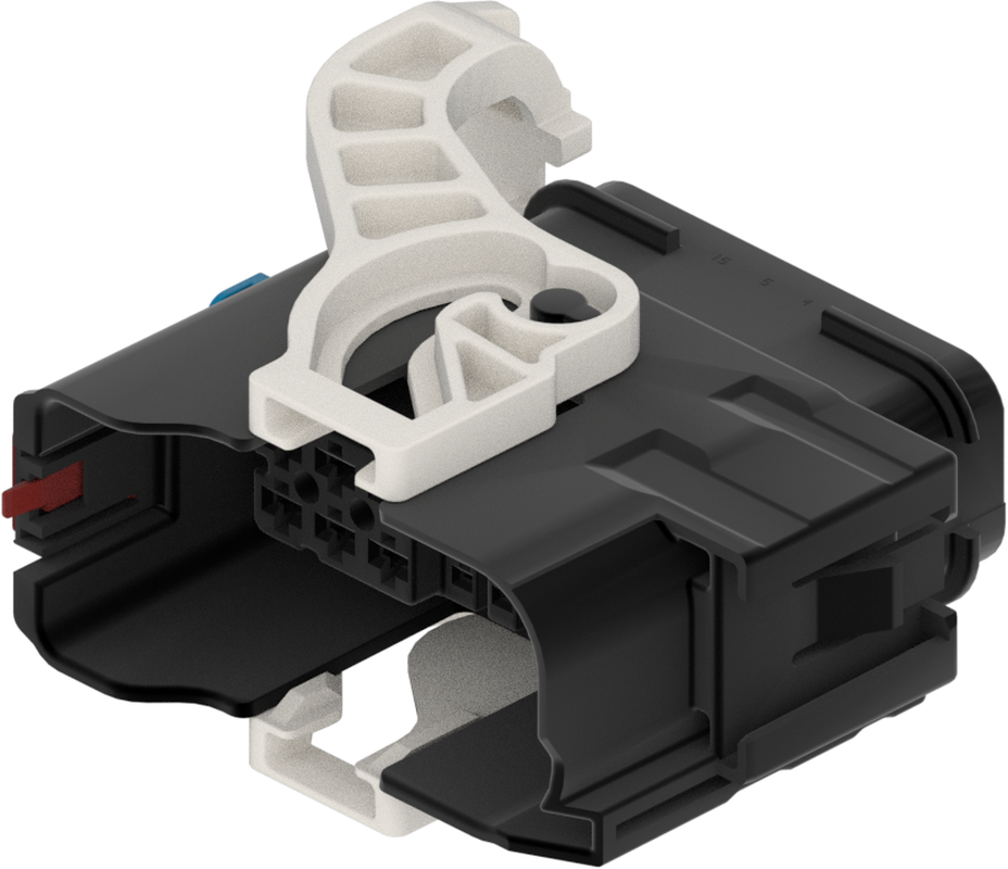 20 Way Female 1.2 2.8 MIXED Sealed Connector Black