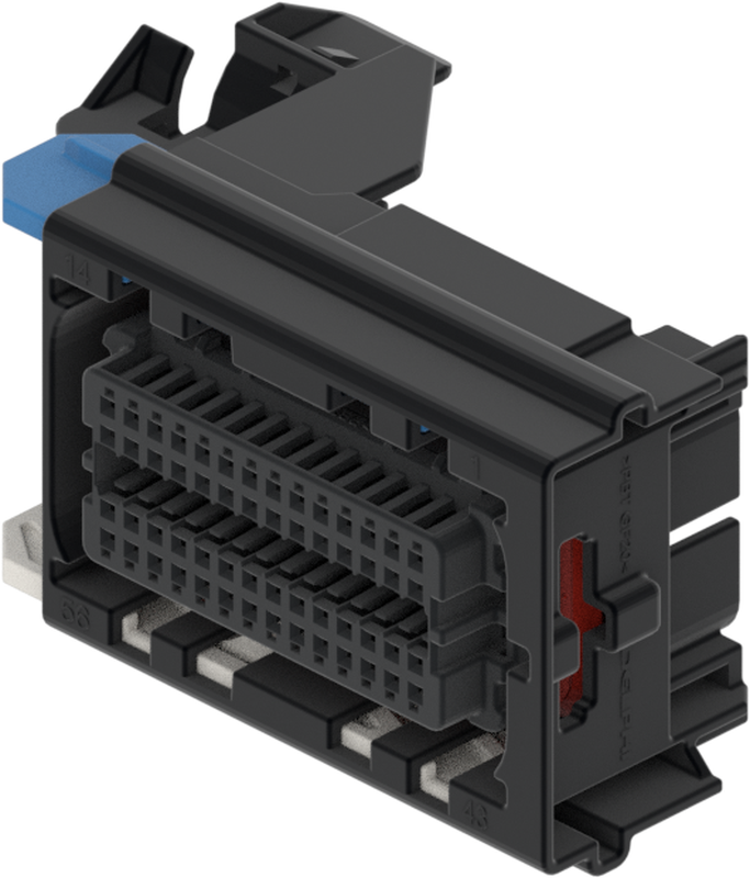 56 Way Female MTS-B 0.64 Sealed Connector Black