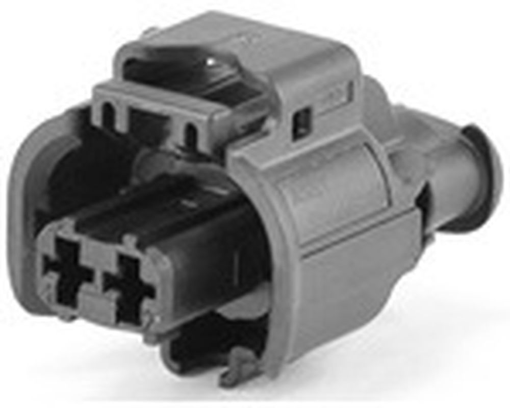 2 Way F 2.8 DCS-2 Sealed Connector Black