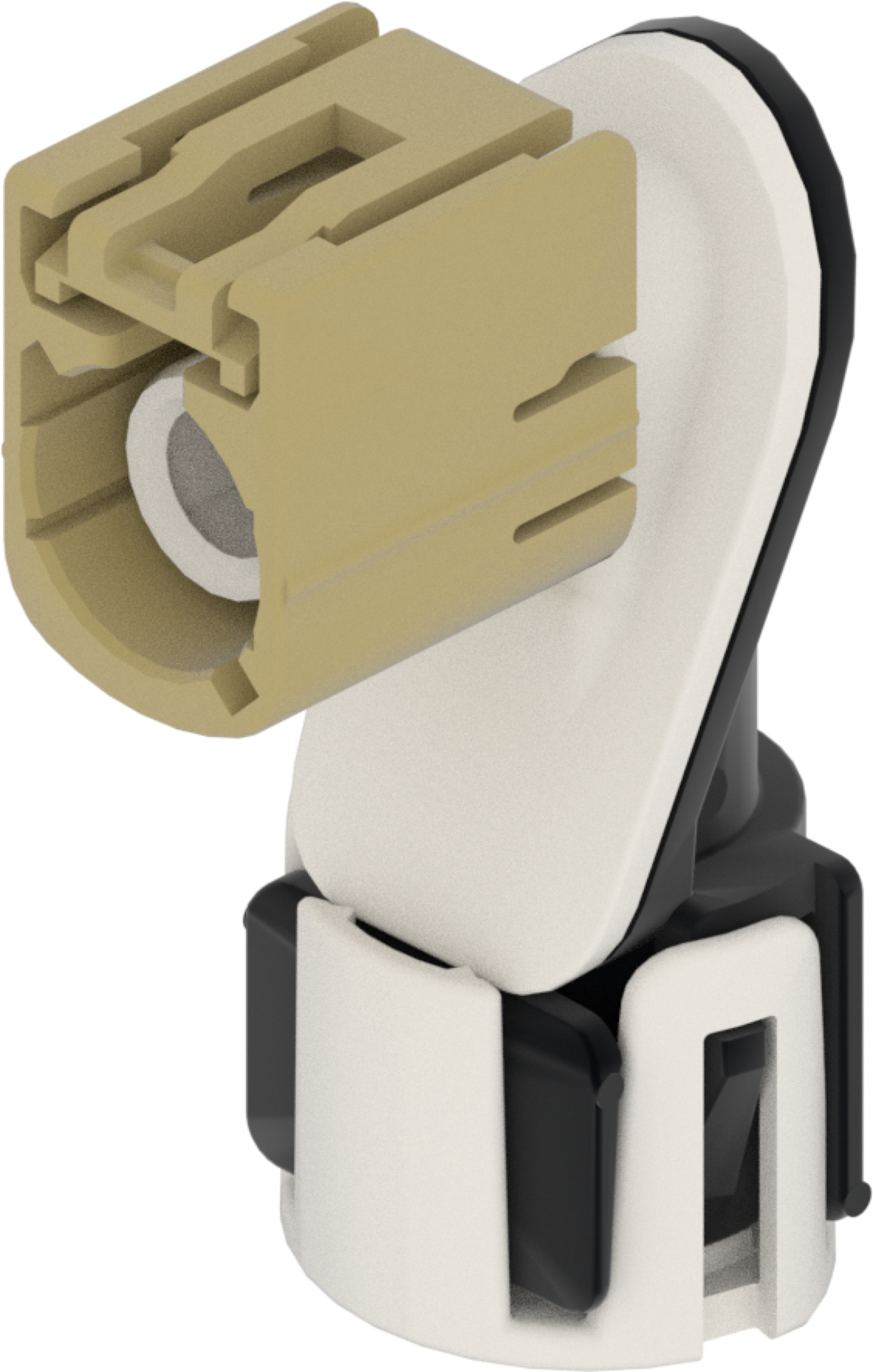 1 Port 1 Row Female Fakra Beige Code I