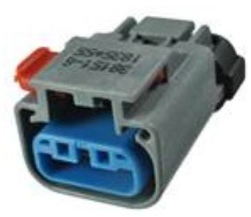 3 Way Female APEX 2.8 Sealed Connector Gray-Dark