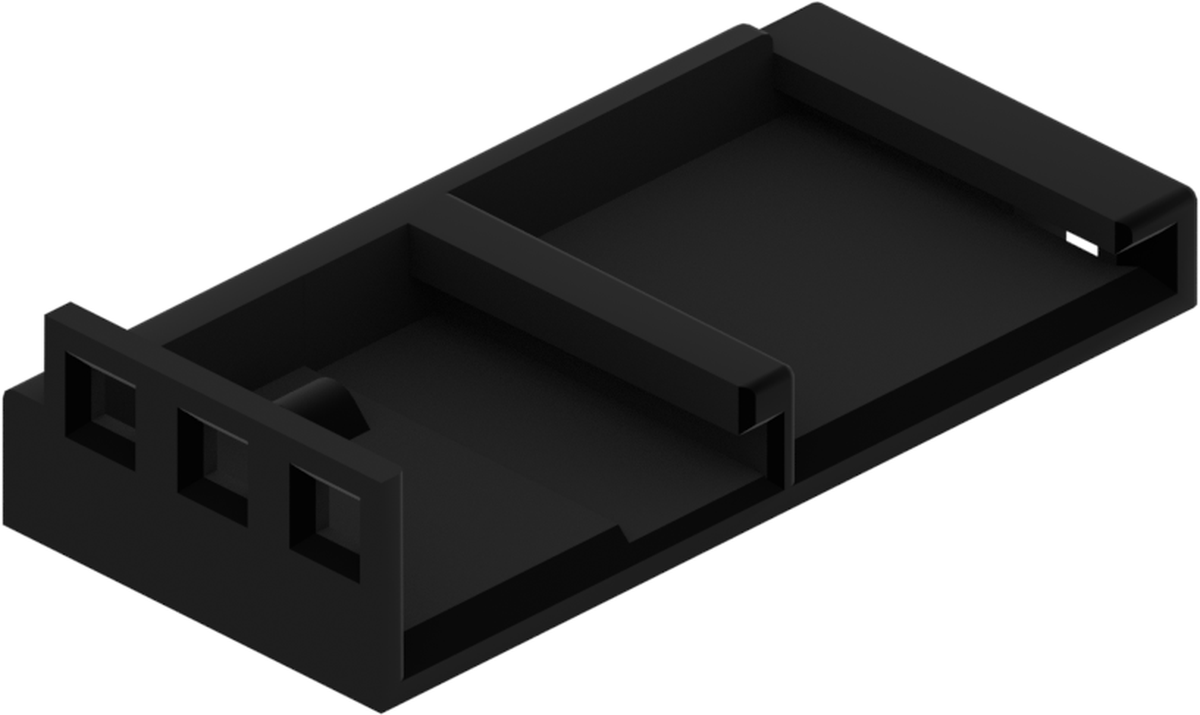 COV CONN 0.64 BLK