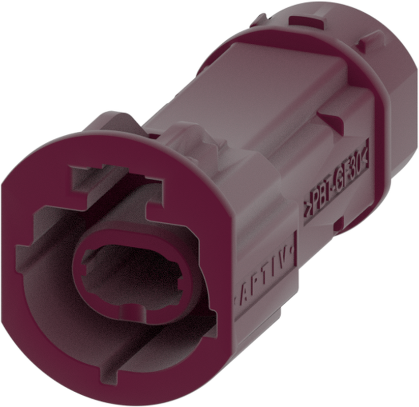 1 Port 1 Row Male H-MTD Claret Violet Code D