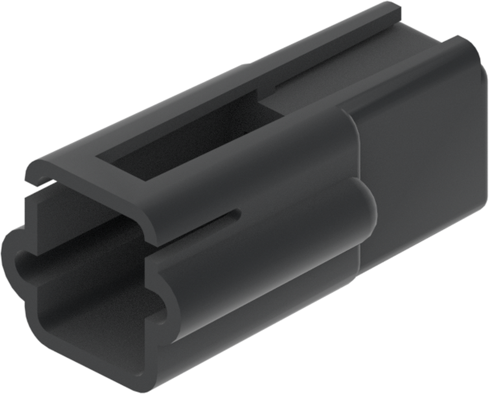 2 Way M 56 SERIES Unsealed Connector Black