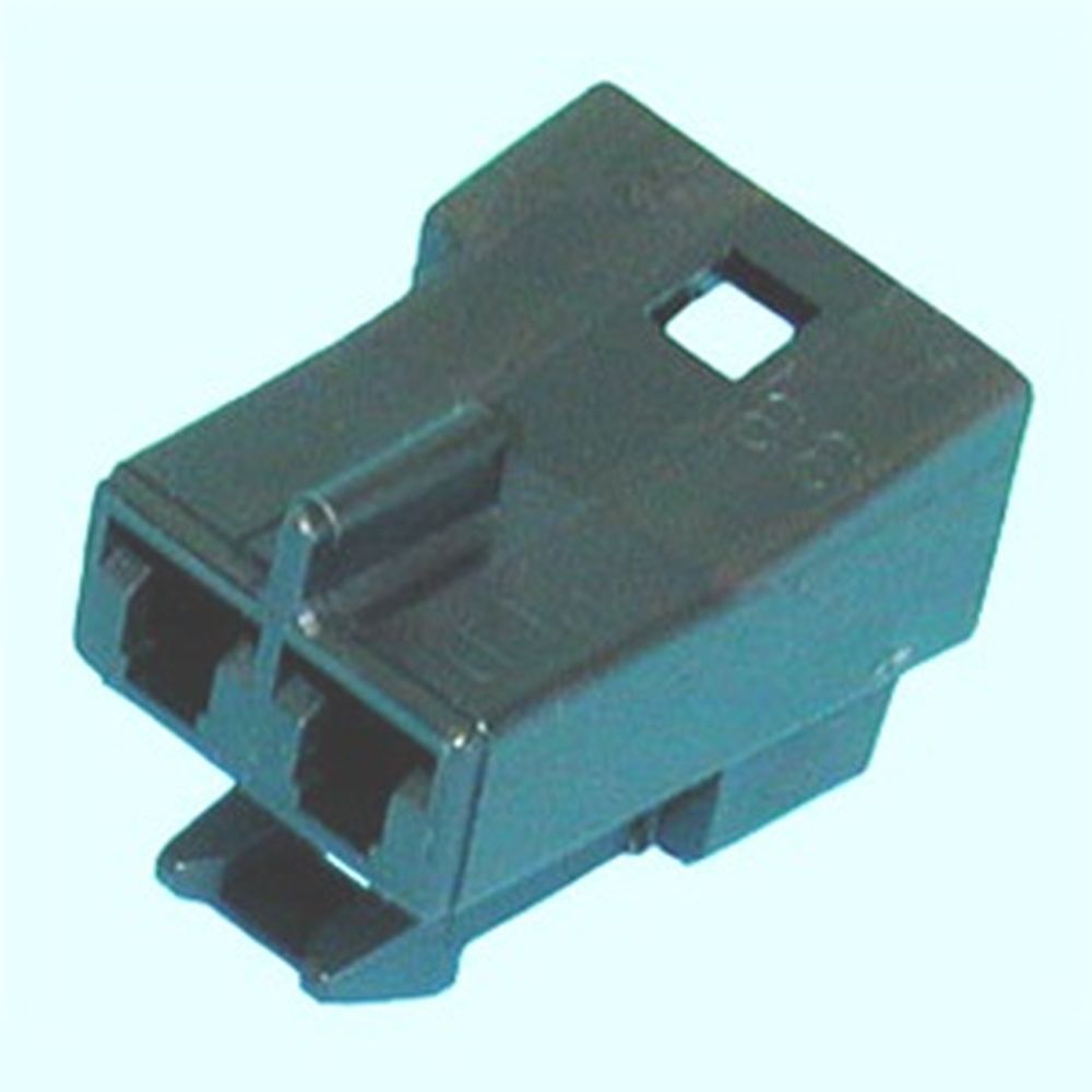 2 Way F MetriPack (M/P) 480 Unsealed Connector Black