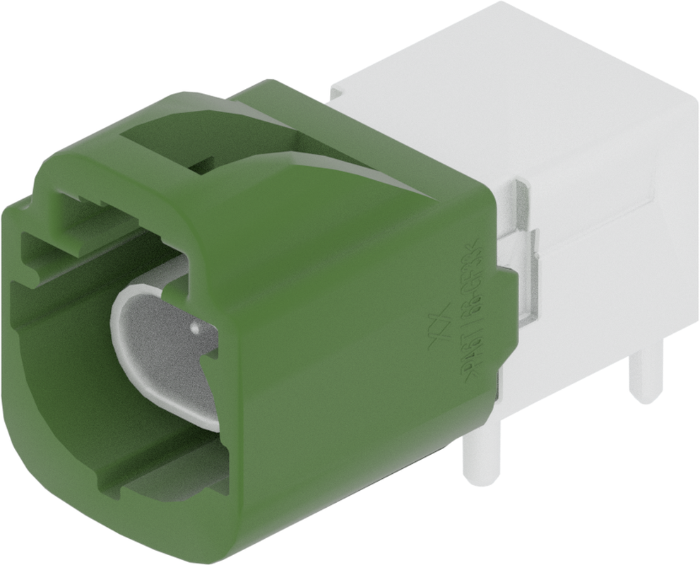 1 Port 1 Row Male H-MTD Green Code E