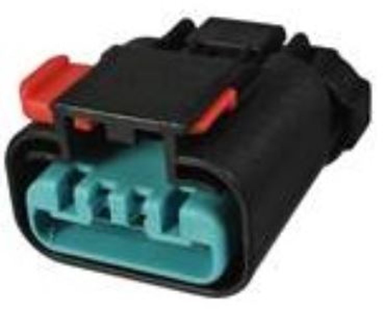 4 Way Female APEX 2.8 Sealed Connector Black