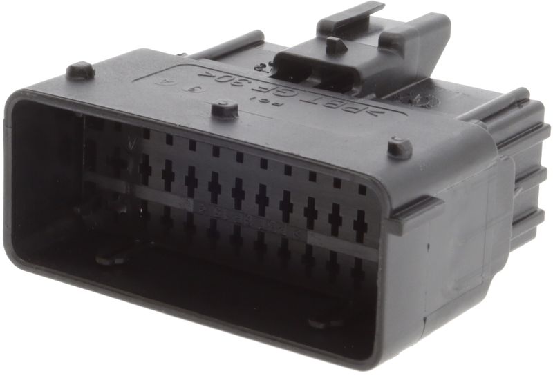 36 Way M Hybrid 1.5 2.8 SICMA Inline Unsealed Connector Black