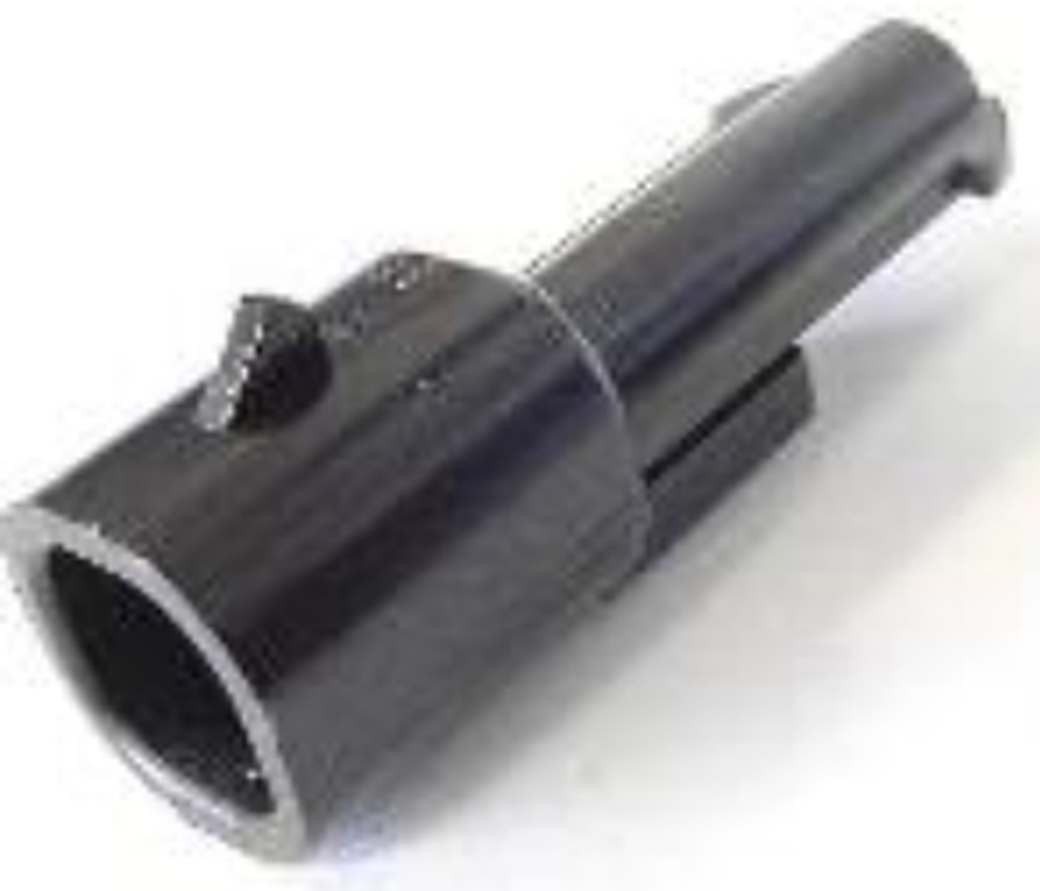 1 Way M MetriPack (M/P) 2.8 Sealed Connector Black