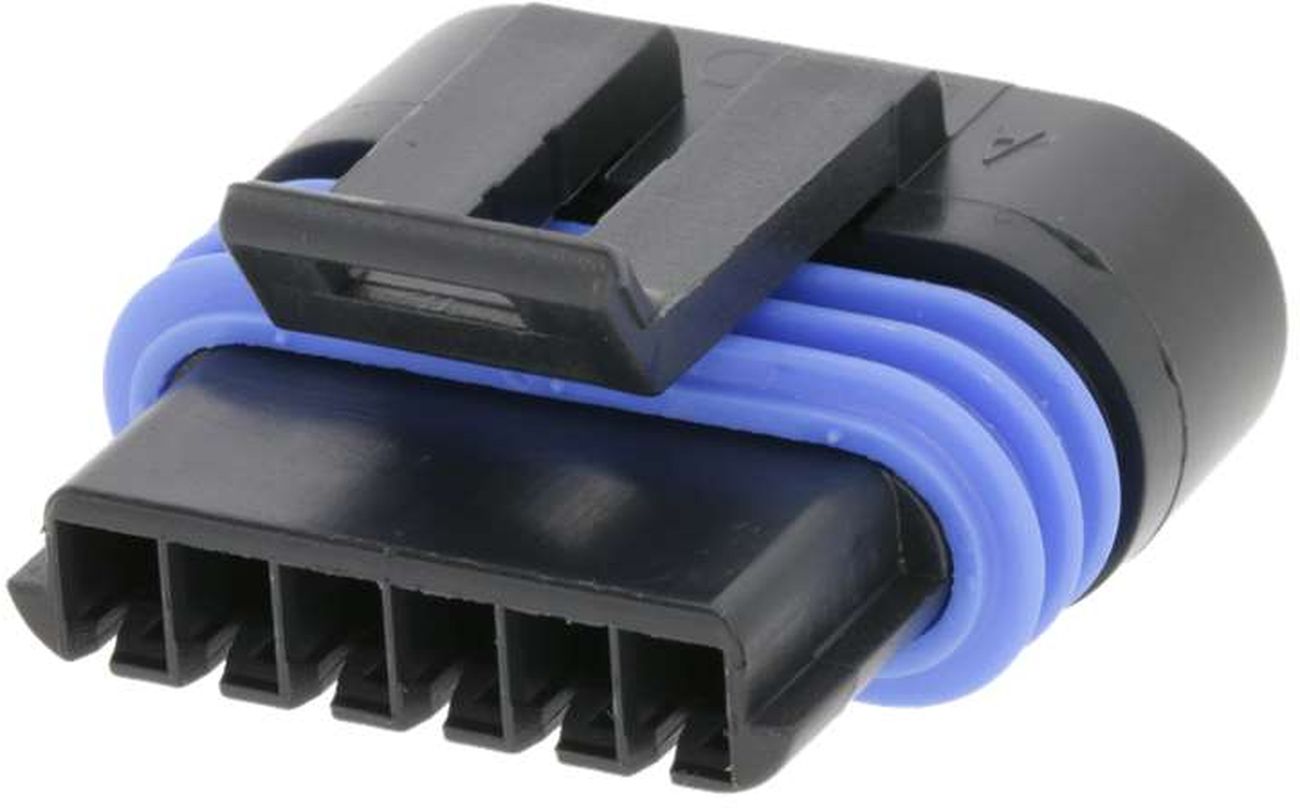 6 Way 1.5 MetriPack (M/P) 150 Sealed Connector Black