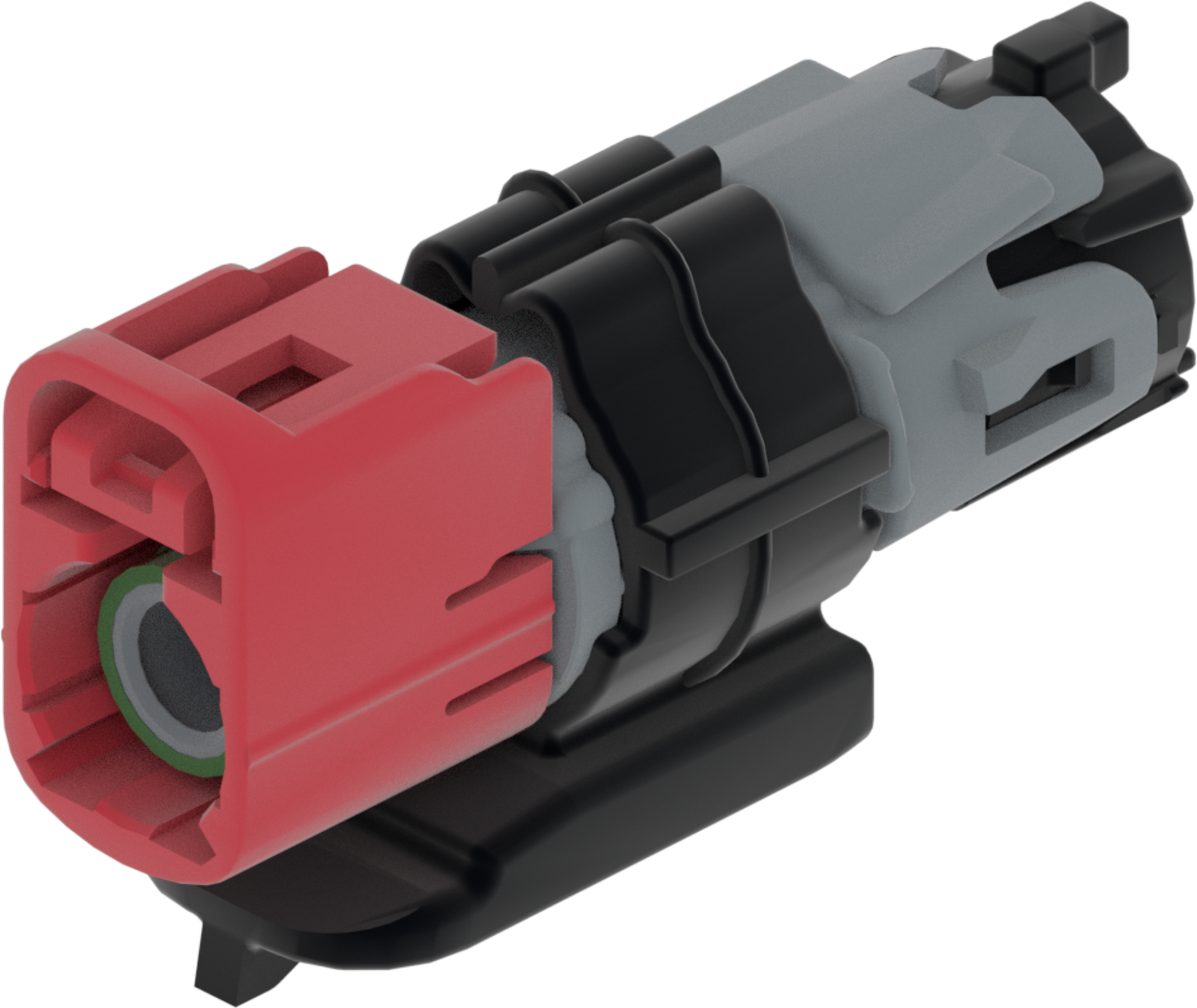 1 Port 1 Row Female Fakra Red Light Code L