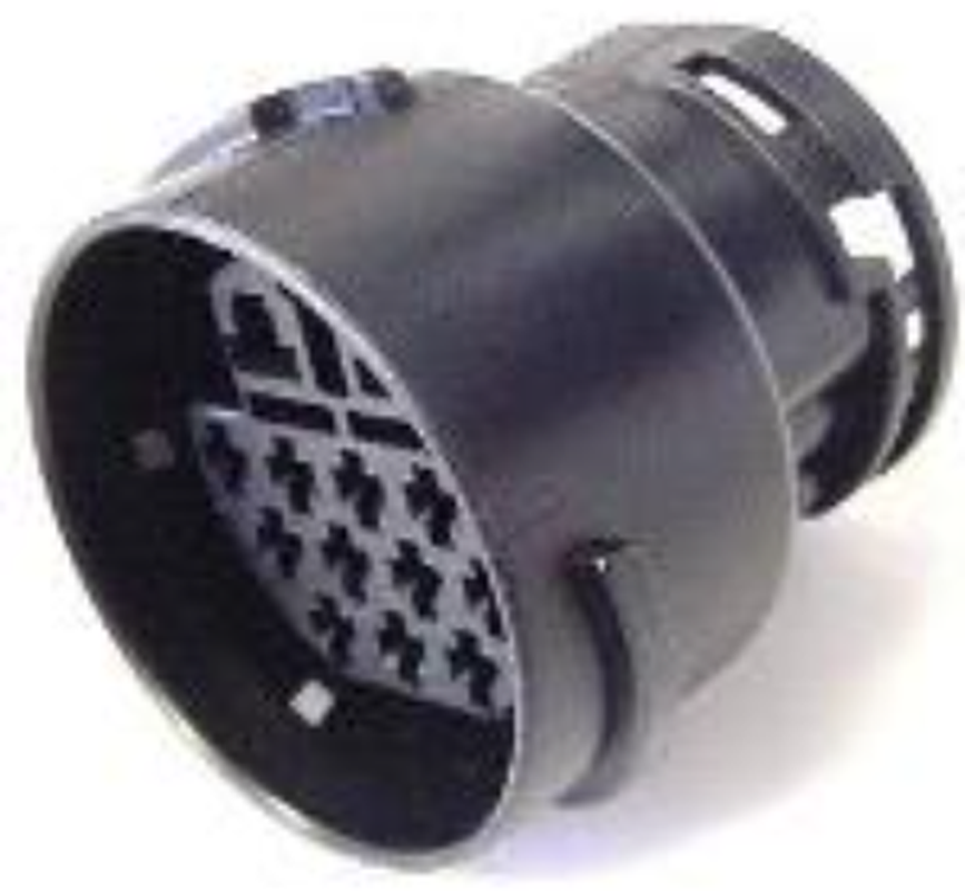 14 Way F 4.8 TIMER MetriPack (M/P) 2.8 Sealed Connector Black