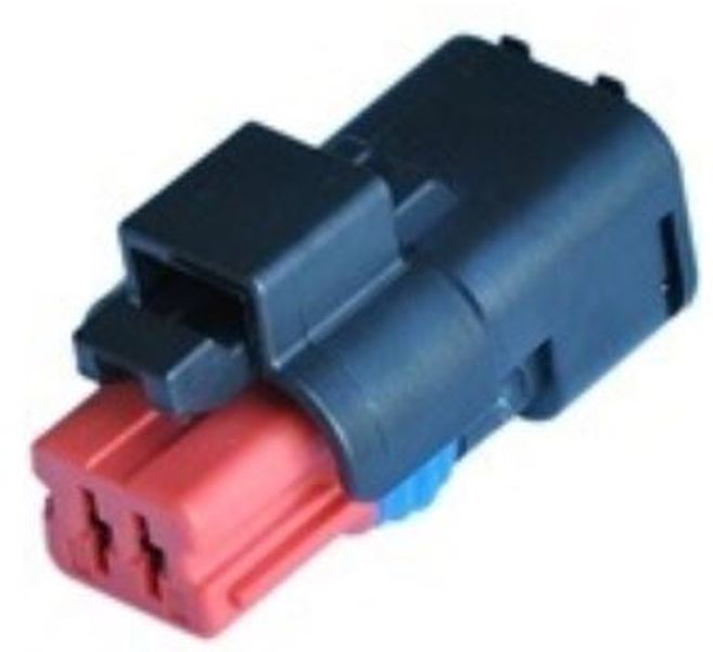 2 Way F 1.5 SICMA Mini Sealed Connector Red