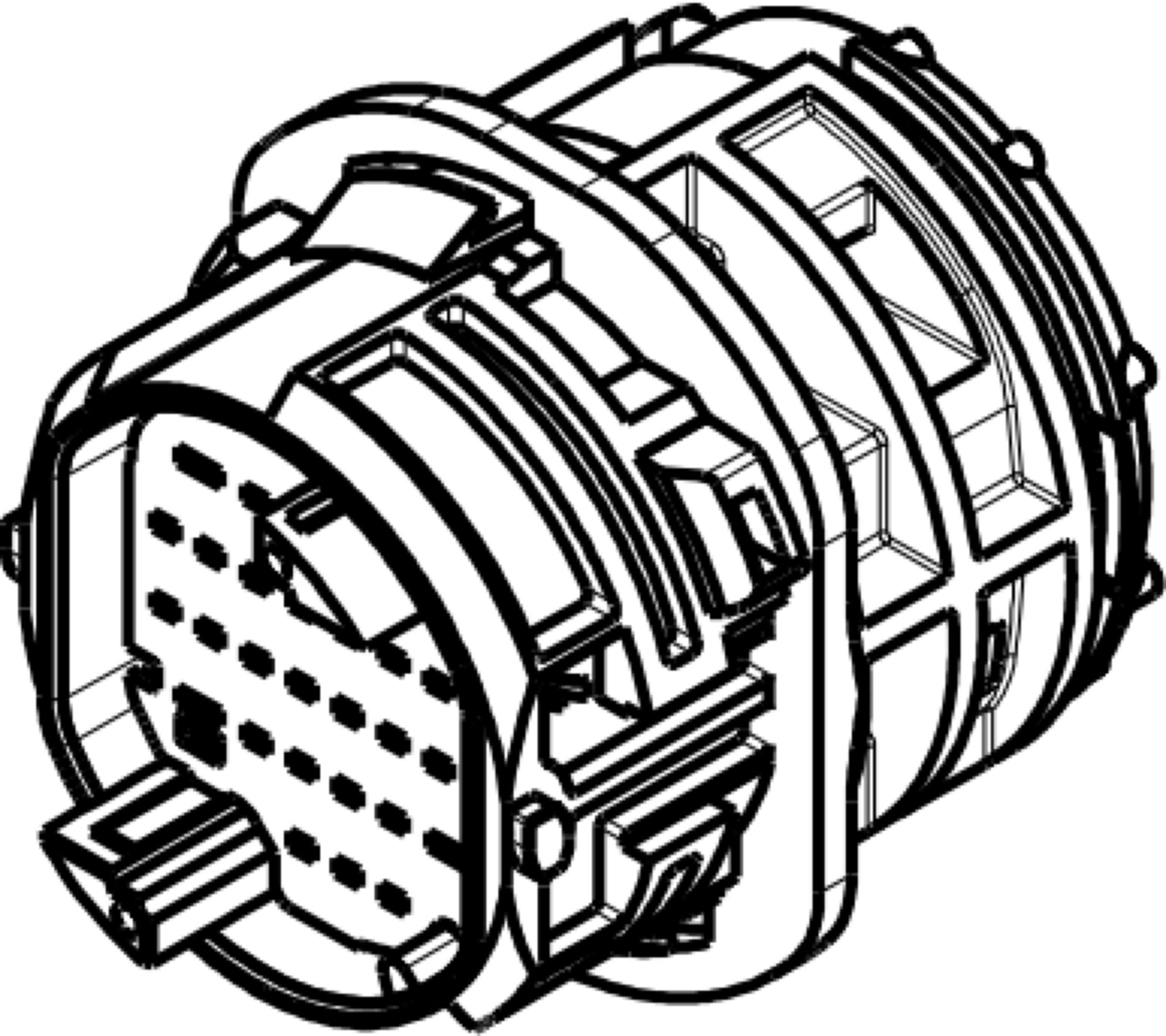 34 Way M SICMA-3 1.5 2.8 Sealed Connector