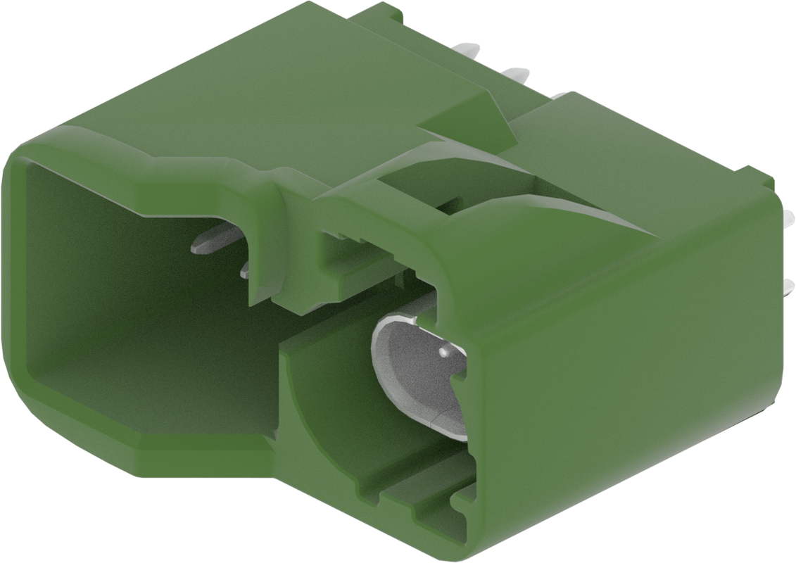 1 Port 1 Row Male H-MTD Green Code E