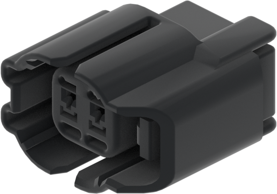 2 Way F GT FBT 1.5 Unsealed Connector Black