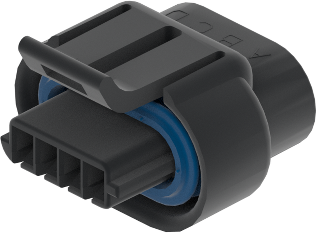 4 Way F MetriPack (M/P) 1.5 Sealed Connector Black