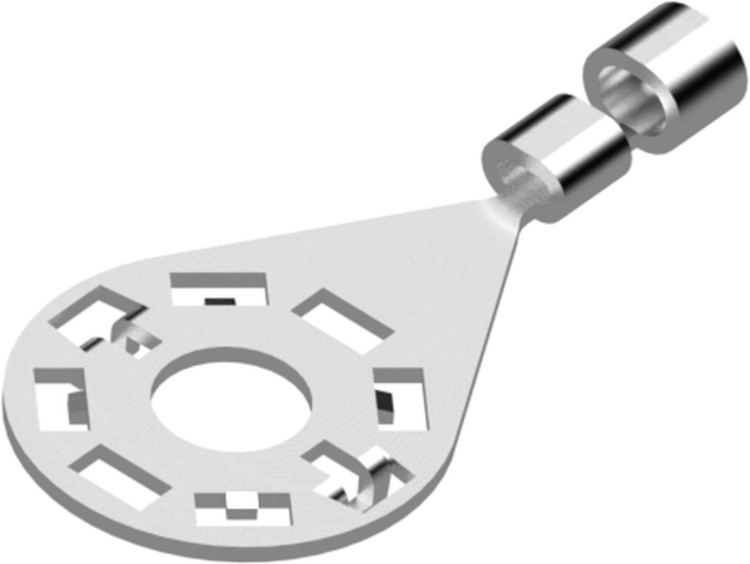 Ring Unsealed Terminal Cross Sec (2 - 4 mm²)