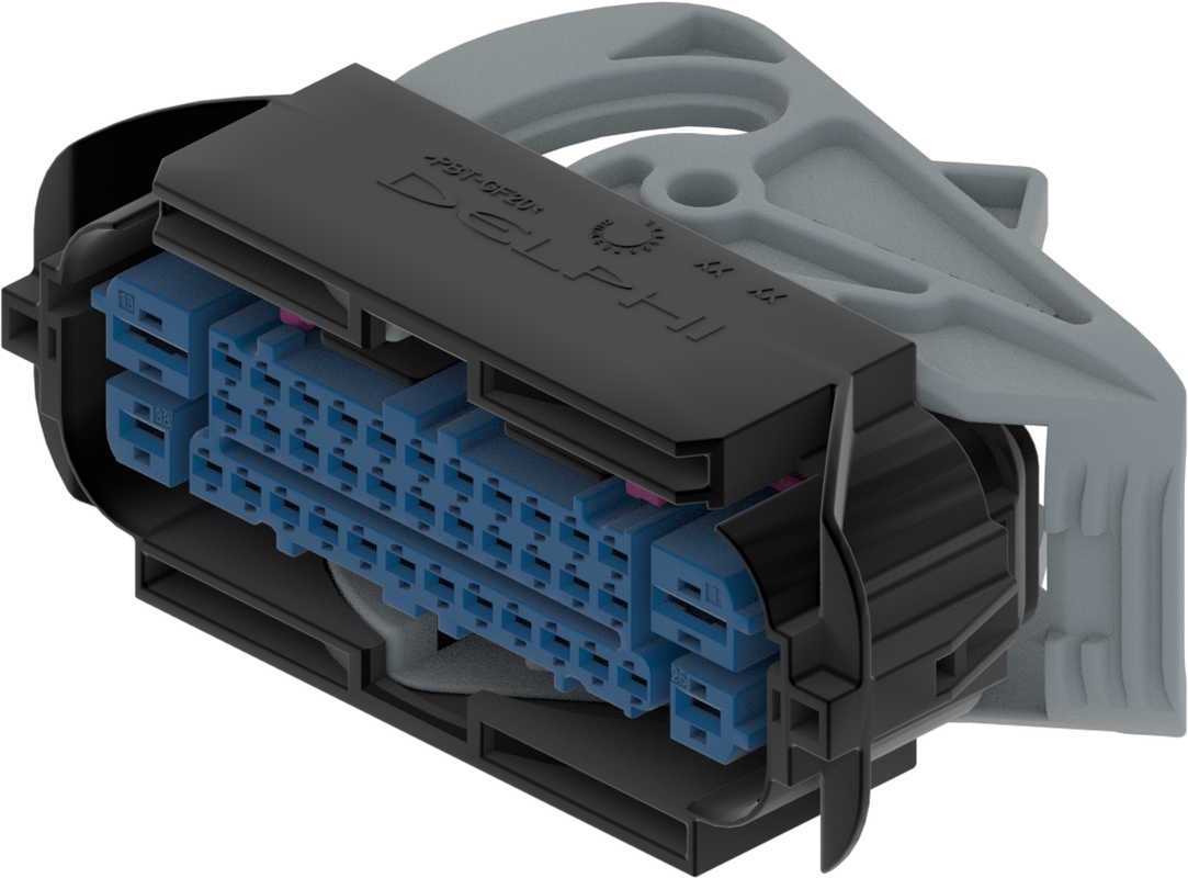 38 Way F 1.5 MCP 2.8 MCP 4.8 MCP Sealed Connector Blue