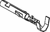 2.6 W/P Female Locking Lance Sealed Terminal Cross Sec (1.5 - 2.5 mm²)