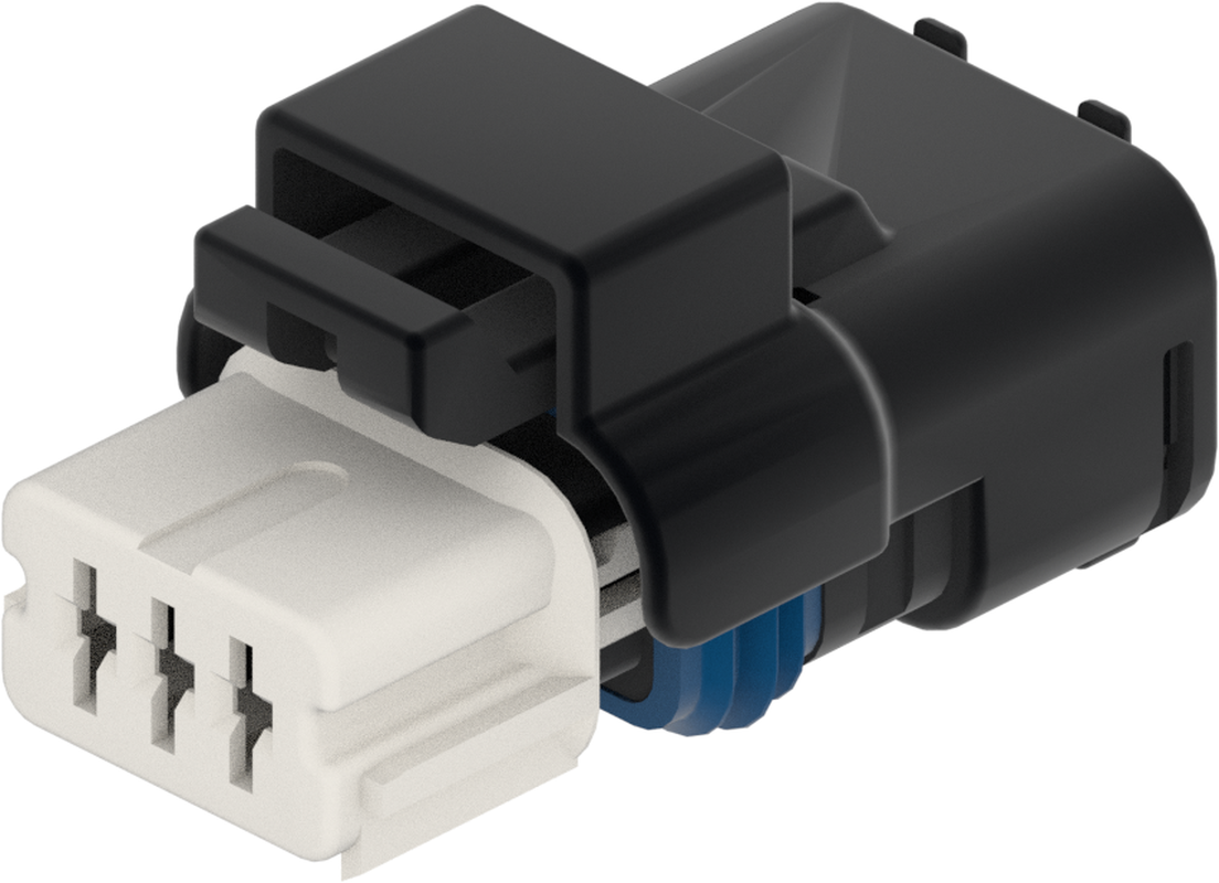 3 Way F SICMA-3 1.5 Sealed Connector White